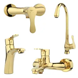 ست شیرآلات راسان مدل صدف - فروشگاه اینترنتی دلتون