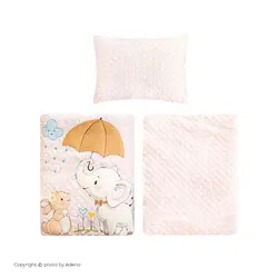 سرویس خواب 3 تکه نوزاد آدنو مدل DUMBO | فروشگاه اینترنتی آدنو