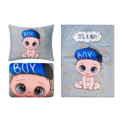 سرویس خواب 3 تکه نوزاد آدنو مدل بچه رئیس | فروشگاه اینترنتی آدنو