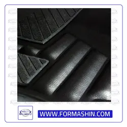 کفپوش پنج بعدی پژو 206 صندوقدار مدل چرمی