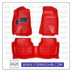 کفپوش پنج بعدی پژو پارس مدل چرمی