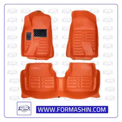 کفپوش پنج بعدی پژو پارس مدل چرمی