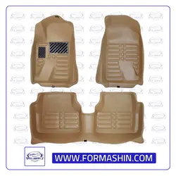 کفپوش پنج بعدی سورن پلاس مدل چرمی