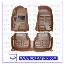 کفپوش پنج بعدی سورن پلاس مدل چرمی