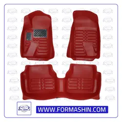 کفپوش پنج بعدی سورن پلاس مدل چرمی