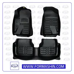 کفپوش پنج بعدی سورن پلاس مدل چرمی