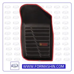 کفپوش سه بعدی پژو 206 صندوقدار نوار قرمز مدل گیلان