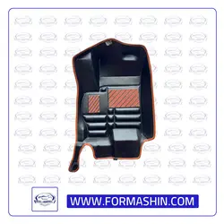 کفپوش پنج بعدی تیگو 7 نوار مارون مدل چرمی