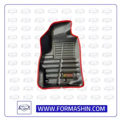 کفپوش سه بعدی تارا نوار قرمز مدل گیلان