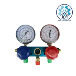 گیج دوقلو R134 (مناسب شارژ گاز ماشین)