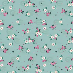 وکتور پترن طرح گل و برگ کد 070