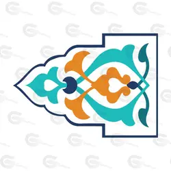 وکتور موتیف اسلیمی کد 093