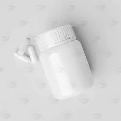 موکاپ بطری دارو و قرص کد 046
