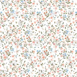 وکتور پترن طرح گل و برگ کد 046