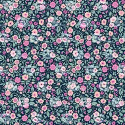 وکتور پترن طرح گل و برگ کد 043