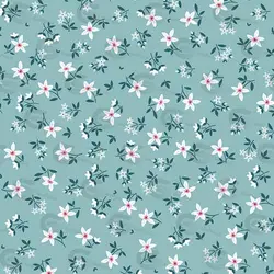 وکتور پترن طرح گل و برگ کد 049