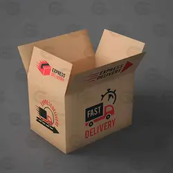 موکاپ جعبه بزرگ باز کد 036