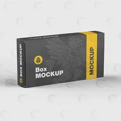 موکاپ جعبه افقی کد 032