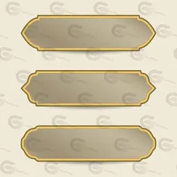 وکتور مجموعه کادر اسلیمی کد 328