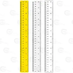 وکتور مجموعه خط کش کد 015