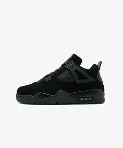 کتونی ورزشی نایک ایر جردن 4 بلک کت Nike Air Jordan 4 Black Cat
