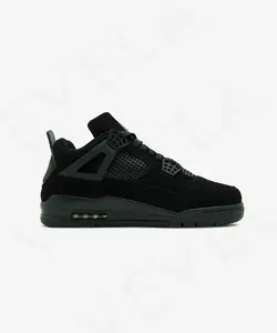 کتونی ورزشی نایک ایر جردن 4 بلک کت Nike Air Jordan 4 Black Cat