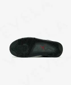 کتونی ورزشی نایک ایر جردن 4 بلک کت Nike Air Jordan 4 Black Cat