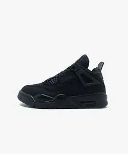 کتونی ورزشی نایک ایر جردن 4 بلک کت Nike Air Jordan 4 Black Cat