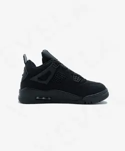 کتونی ورزشی نایک ایر جردن 4 بلک کت Nike Air Jordan 4 Black Cat