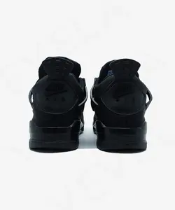 کتونی ورزشی نایک ایر جردن 4 بلک کت Nike Air Jordan 4 Black Cat