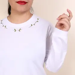 بلوز گلدوزی ساناز