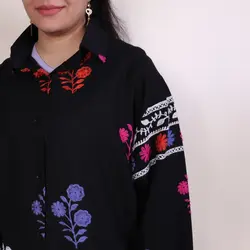 تونیک مانتویی خامه دوزی خاتون