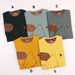 پلیور مردانه کبریتی یقه گرد 3