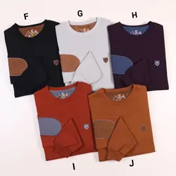 پلیور مردانه کبریتی یقه گرد 3