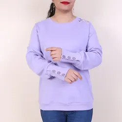بلوز آستین دکمه دار همتا