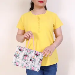 تیشرت زنانه 14 دکمه - آلیس شاپ