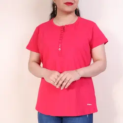 تیشرت زنانه 14 دکمه - آلیس شاپ