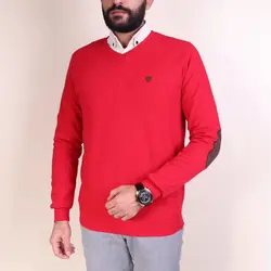 پلیور مردانه کبریتی یقه هفت جاوید 3