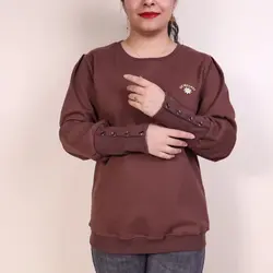 بلوز زنانه آستین دکمه دار مهدیس