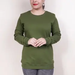 بلوز زنانه یقه گرد پونه
