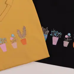 تیشرت یقه هفت کاکتوس