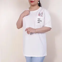 تیشرت جیب گلدوزی love