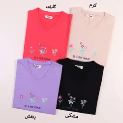 تیشرت گلدوزی مرجان