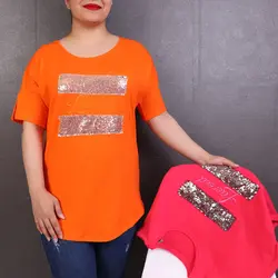 تیشرت زنانه پولکی