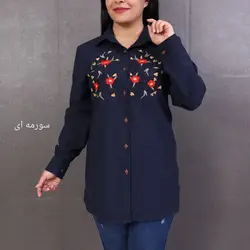 تونیک گلدوزی شقایق