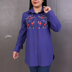 تونیک گلدوزی شقایق