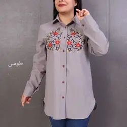 تونیک گلدوزی شقایق