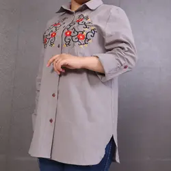 تونیک گلدوزی شقایق