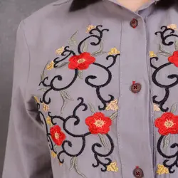 تونیک گلدوزی شقایق