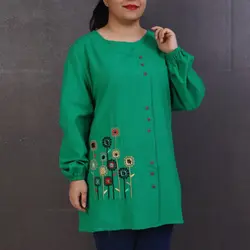 تونیک گلدوزی نسترن